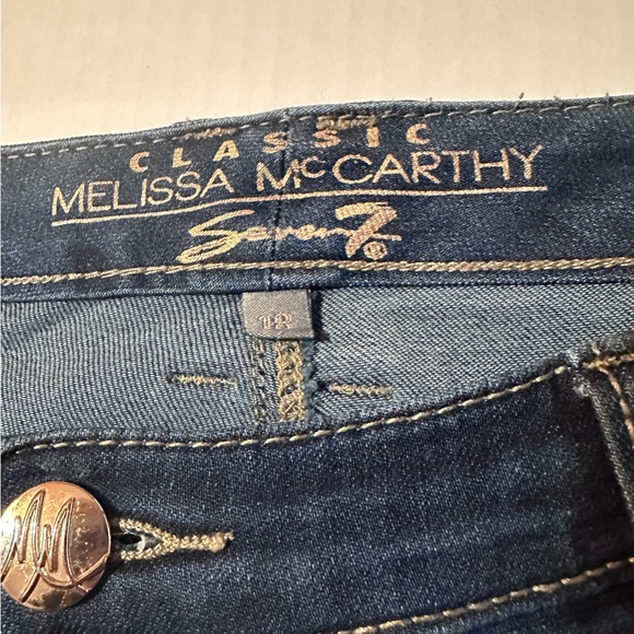 Seven7 Classic Melissa McCarthy Womens Skinny Tapered Jeans Plus Size 18 - Picture 13 of 13